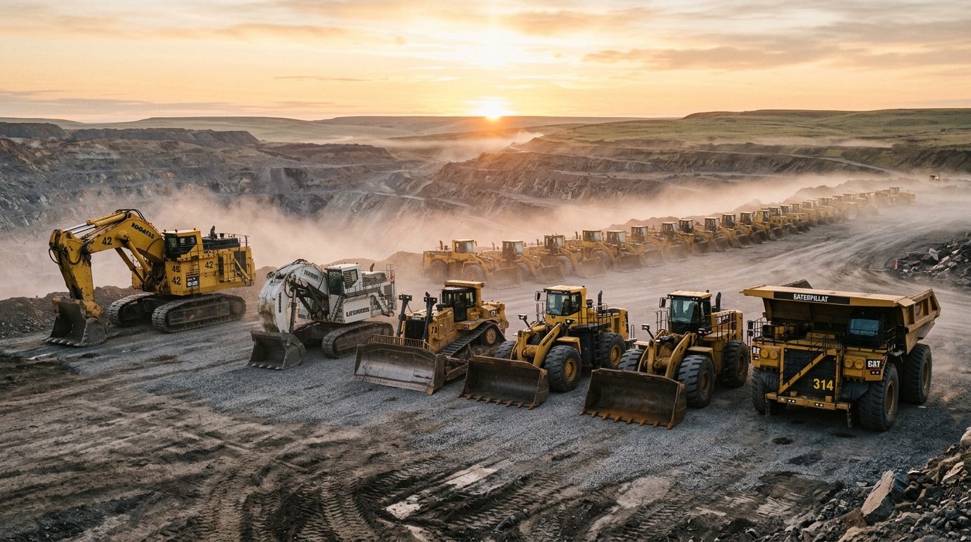 Землеройная техника Caterpillar и запасные части на все её модели